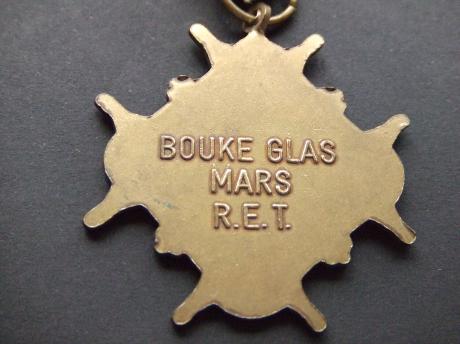 Bouke Glas mars wandelsportvereniging R.E.T. Rotterdam,( goudkleurig) (2)